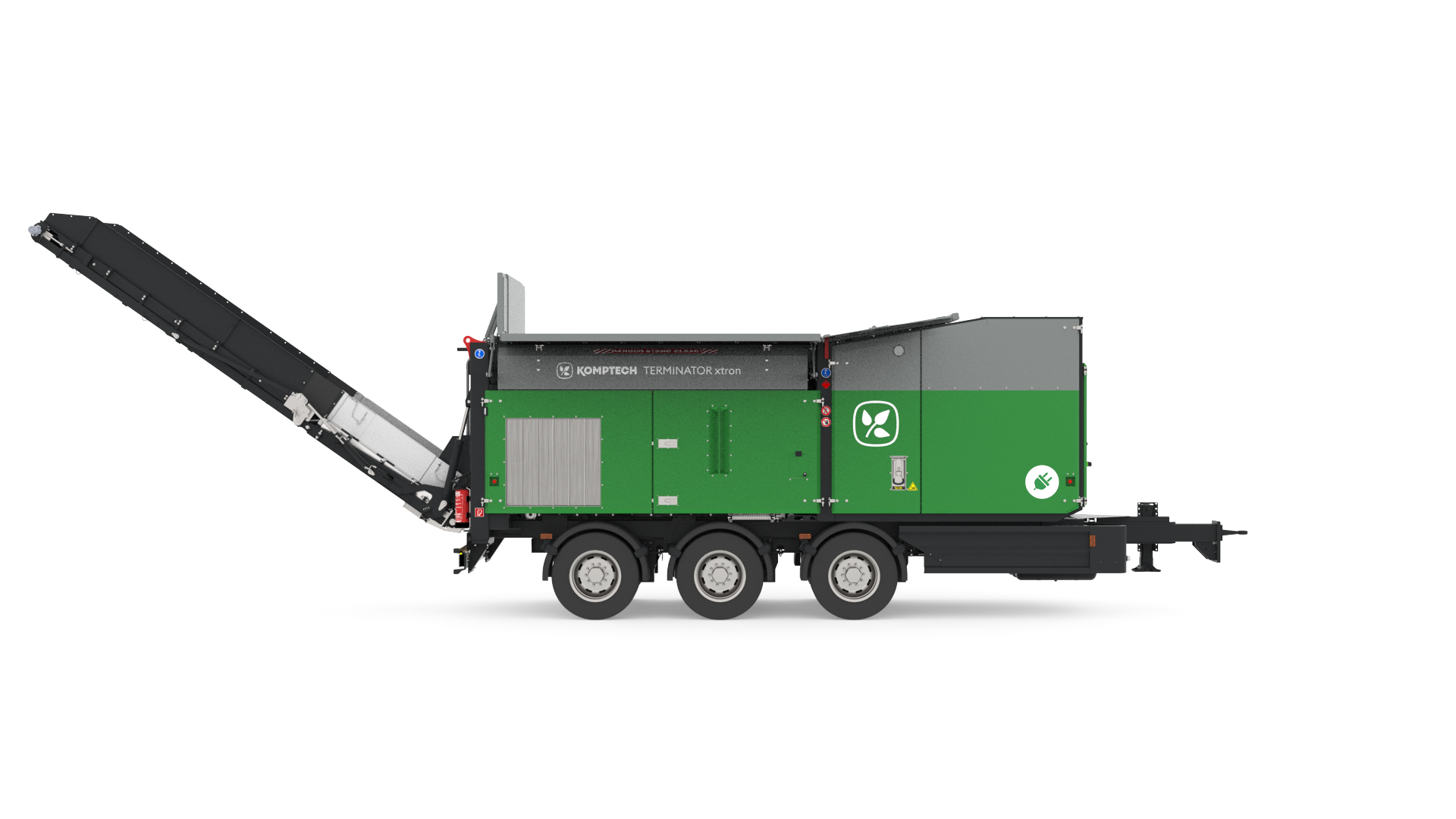 Tocatoare Komptech pentru deseuri si lemn