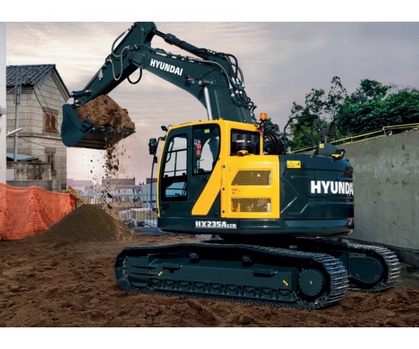 Excavator pe senile Hyundai HX 235ALCR