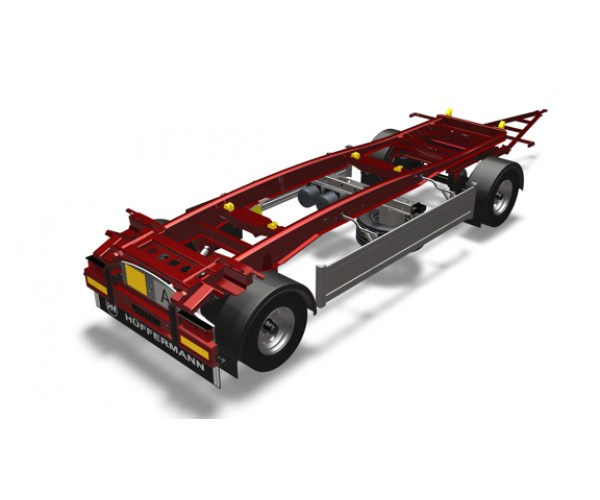 Remorca transport Abroll Slide Carrier