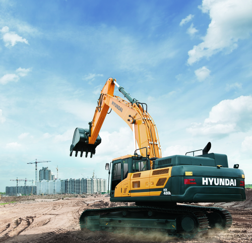 Excavator pesenile Hyundai HX 480 L Utilaje constructii