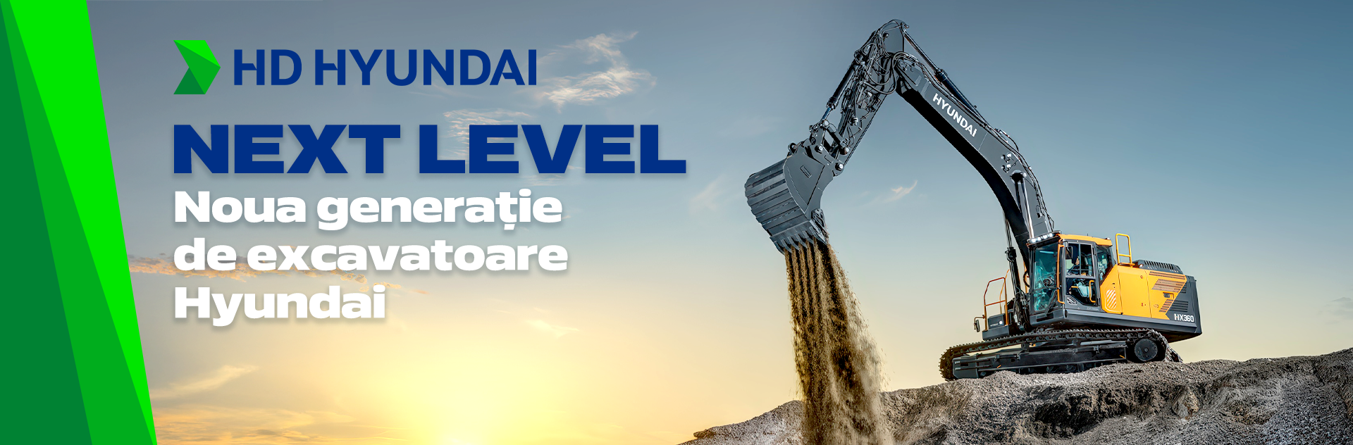 Hyundai – Noua generație de excavatoare