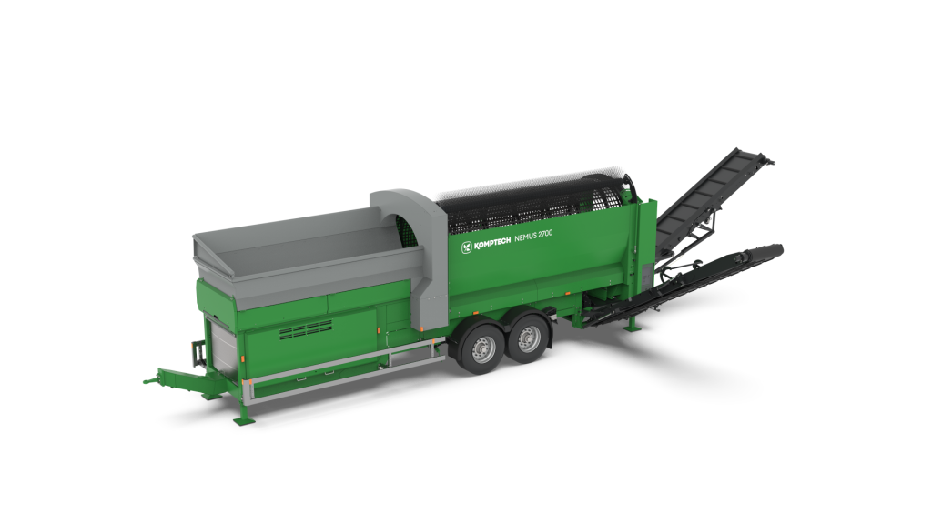 Ciururi Komptech pentru sortare deseuri, biomasa si compost